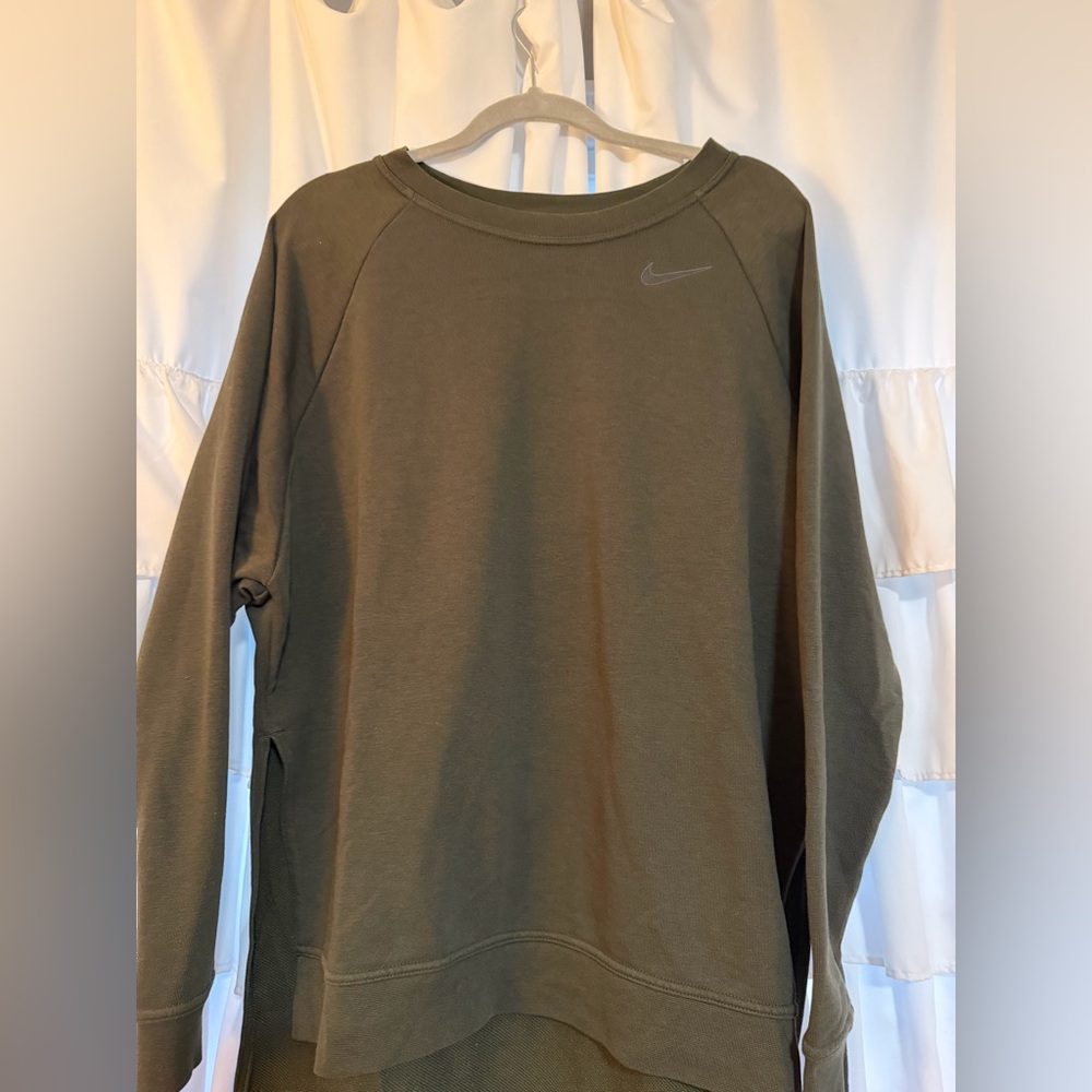 Nike Khaki Green Crewneck Sweatshirt